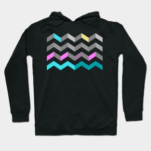 Abstract geometric colorful pattern design Hoodie